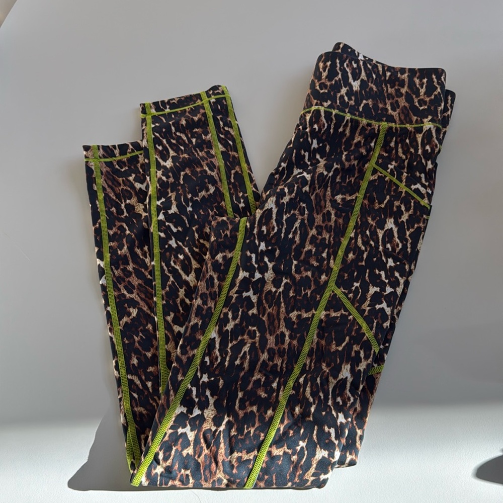 All access leopard leggings barely worn